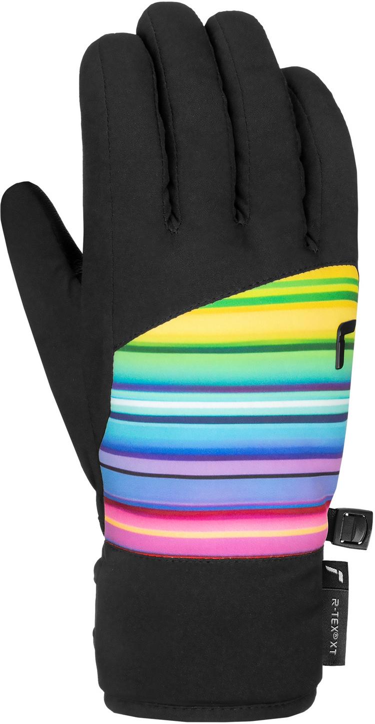 Reusch Reusch Beatrix R-TEX&reg; XT Junior Handschuh Kinder - 7492 black/multicol lines - 3 | SportScheck