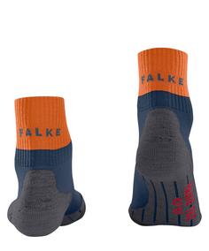 Rückansicht von Falke TK2 Explore Short Laufsocken Herren enzian (6570)
