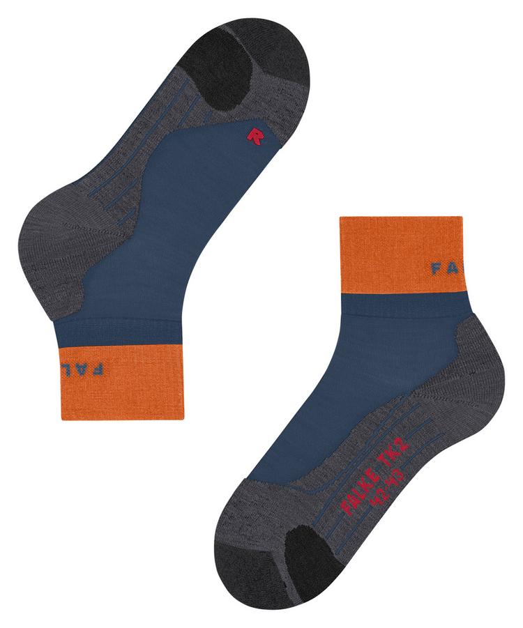 Falke Falke TK2 Explore Short Socken Herren - enzian (6570) - 3 | SportScheck