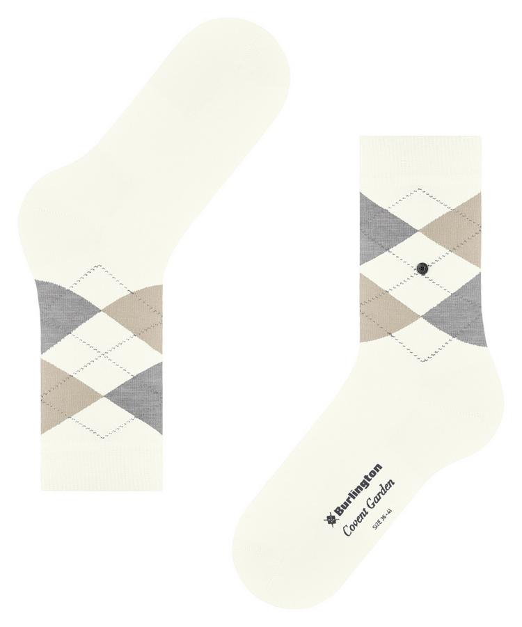 Burlington Burlington Covent Garden SO Socken Damen - offwhite-black (2043) - 2 | SportScheck
