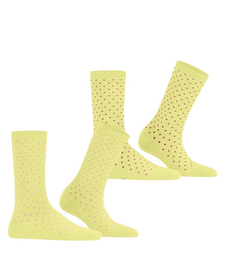 ESPRIT ESPRIT Fine Dot  2-Pack Socken Damen - daffodil (1253) - 0 | SportScheck