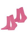 ESPRIT Fine Dot  2-Pack Socken Damen - candy (8921)