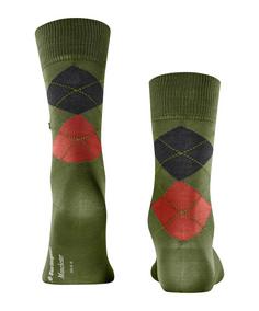 Rückansicht von Burlington Manchester SO Freizeitsocken Herren fluorite (7517)