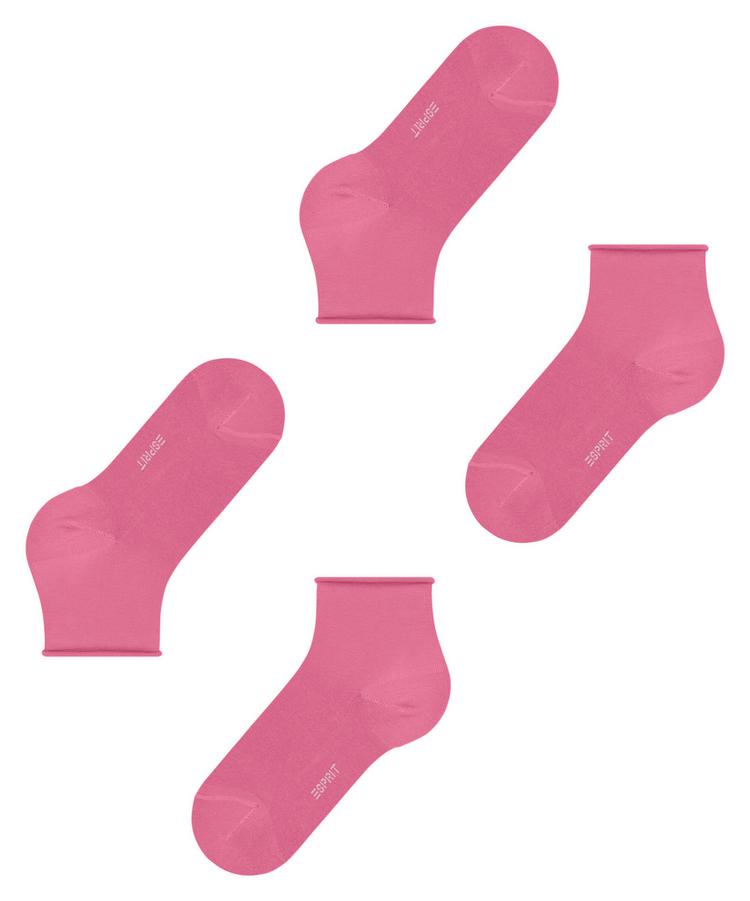 ESPRIT ESPRIT Basic Pure SSO 2-Pack Socken Damen - candy (8921) - 2 | SportScheck
