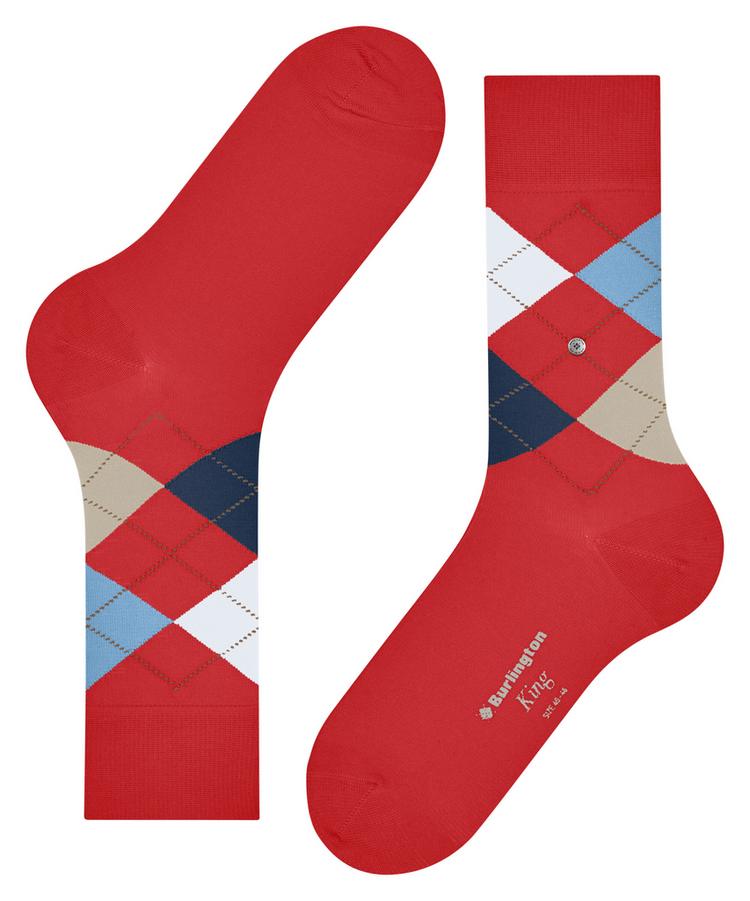 Burlington Burlington King Socken Herren - tulip (8081) - 2 | SportScheck