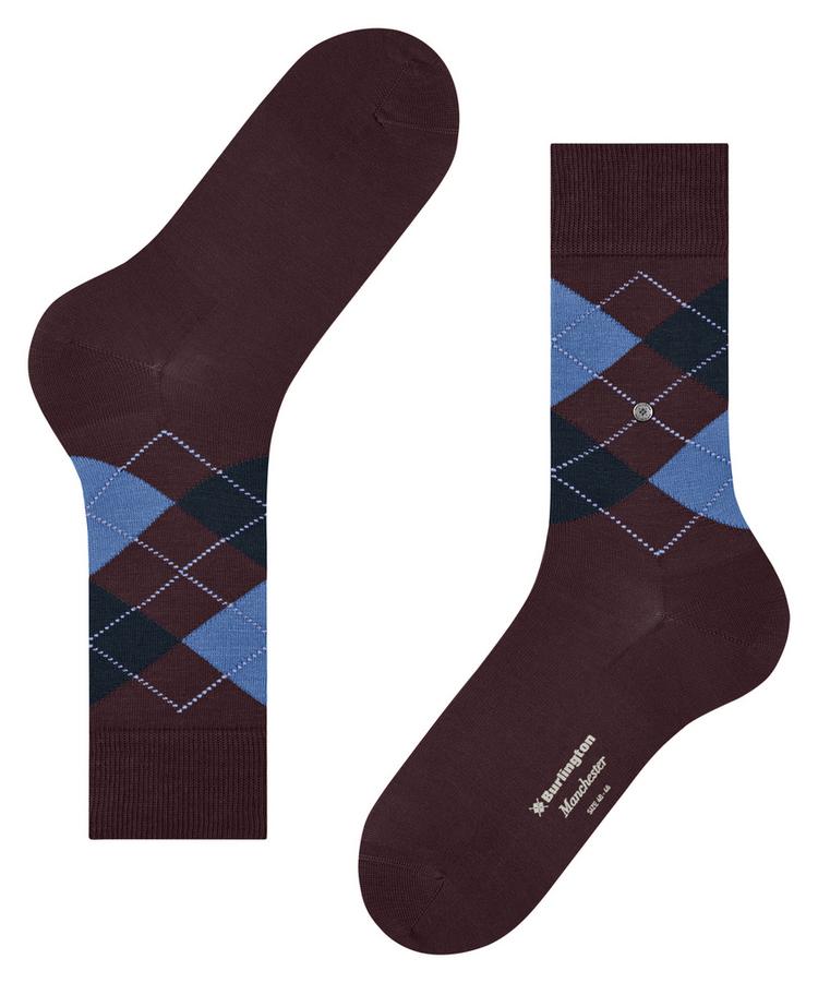 Burlington Burlington Manchester SO Socken Herren - tangerine-bluestone (8696) - 2 | SportScheck