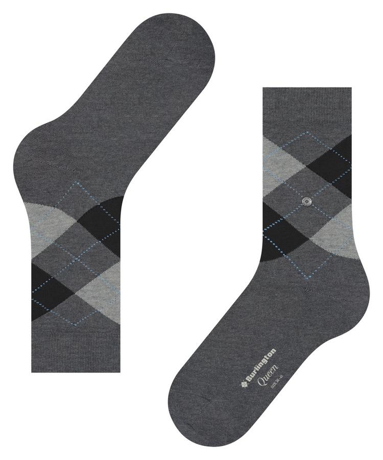 Burlington Burlington Queen SO Socken Damen - grey melange (3974) - 2 | SportScheck