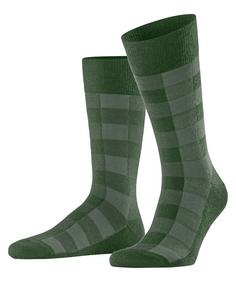 Burlington Buffalo Check SO Freizeitsocken Herren asparagus (7045)