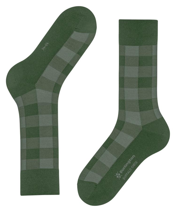 Burlington Burlington Buffalo Check SO Socken Herren - asparagus (7045) - 2 | SportScheck