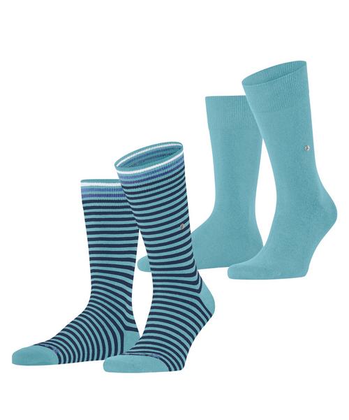 Burlington Everyday Stripe SO - Mixed 2-Pack Socken Herren