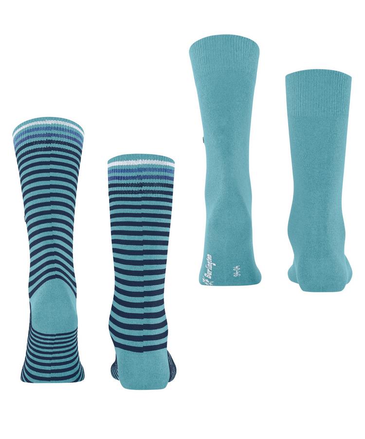 Burlington Burlington Everyday Stripe SO - Mixed 2-Pack Socken Herren - key largo (6852) - 0 | SportScheck