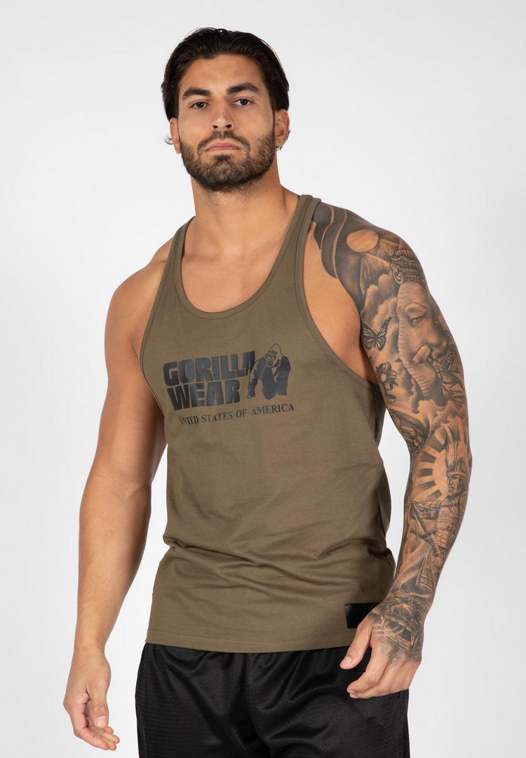 Gorilla Wear Gorilla Wear Printshirt Herren - Army Green - 1 | SportScheck