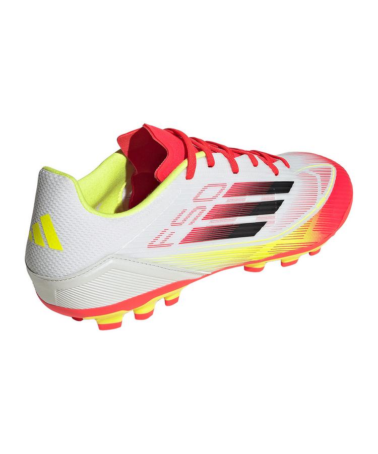 adidas adidas F50 League AG Wei&szlig; Fu&szlig;ballschuhe - weissschwarzgelb - 2 | SportScheck