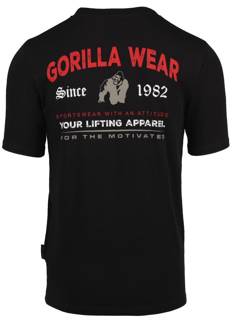 Gorilla Wear Gorilla Wear Warren Printshirt Herren - Black - 0 | SportScheck