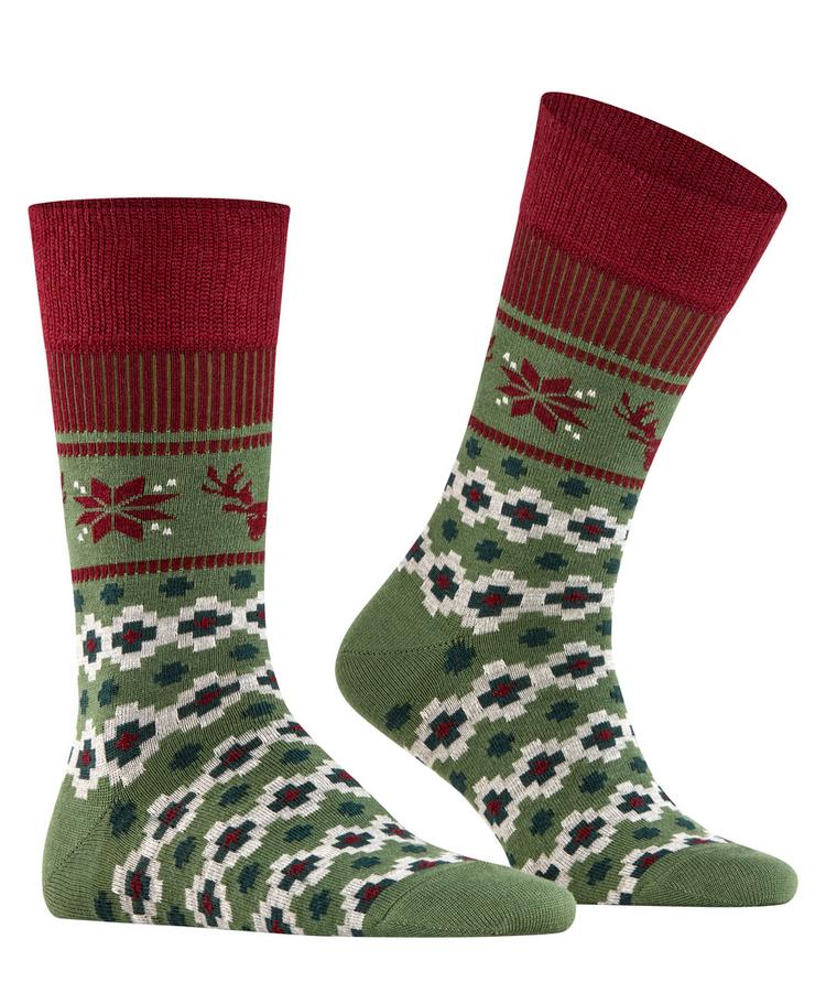 Burlington Burlington Fair Isle Joy SO Socken Herren - asparagus (7045) - 0 | SportScheck