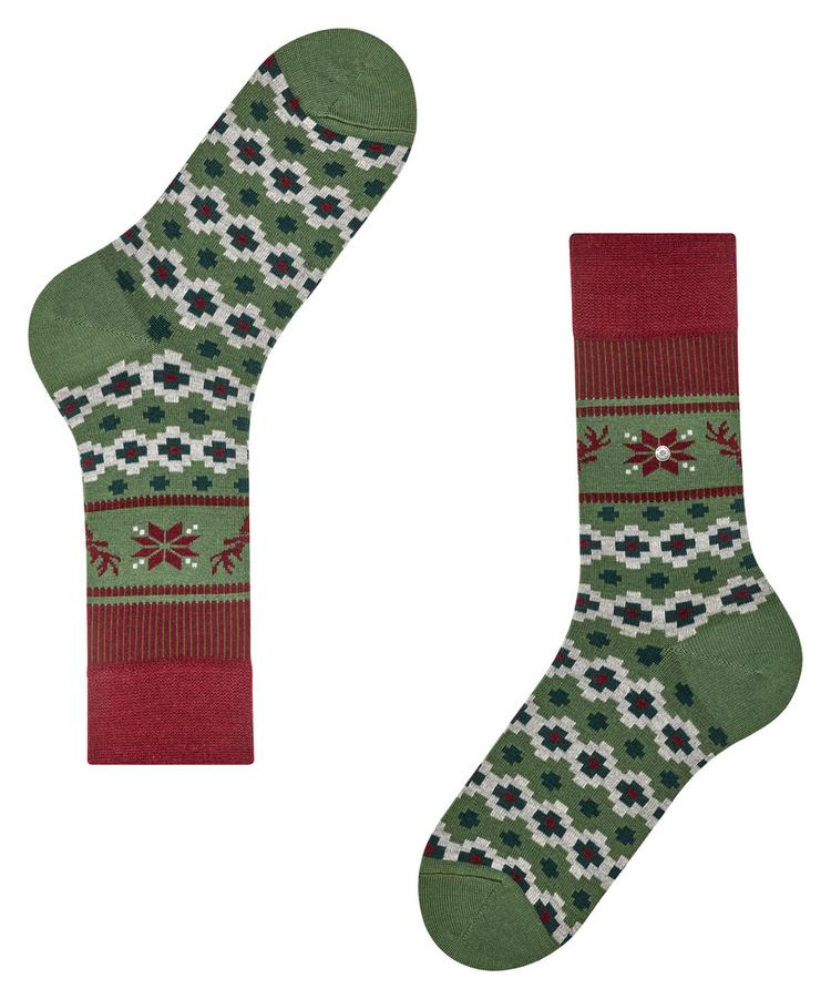 Burlington Burlington Fair Isle Joy SO Socken Herren - asparagus (7045) - 2 | SportScheck