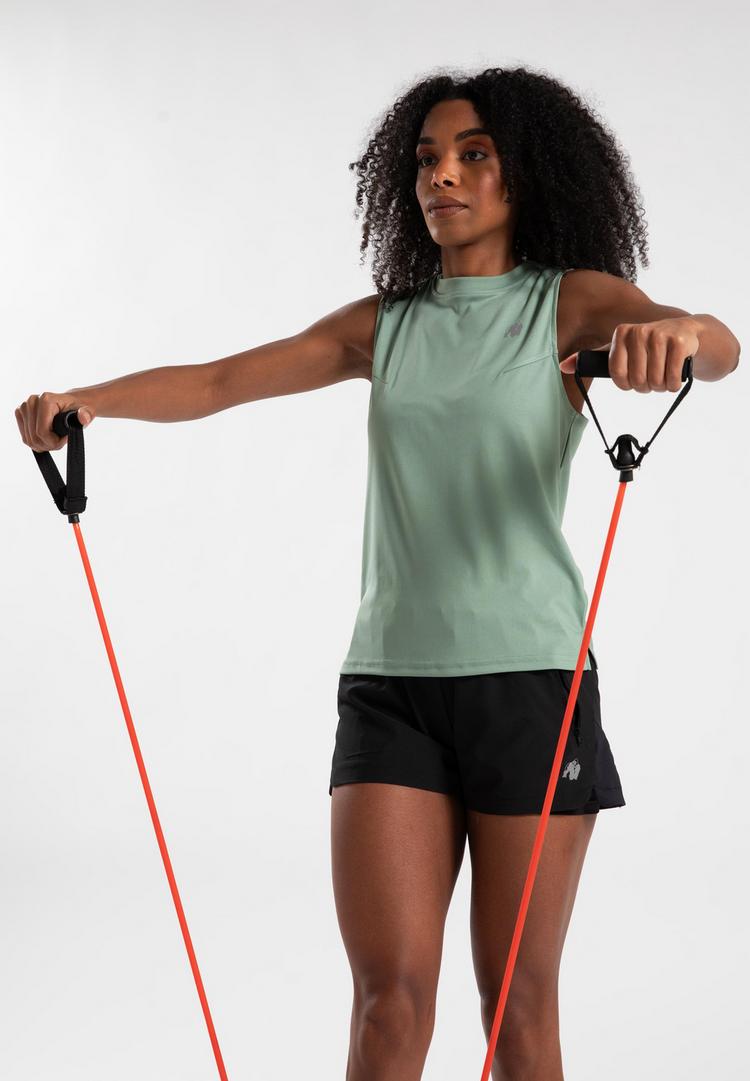 Gorilla Wear Gorilla Wear Mokena Tanktop Damen - Green - 1 | SportScheck