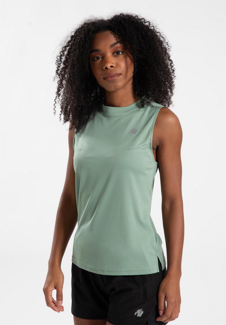 Gorilla Wear Gorilla Wear Mokena Tanktop Damen - Green - 2 | SportScheck