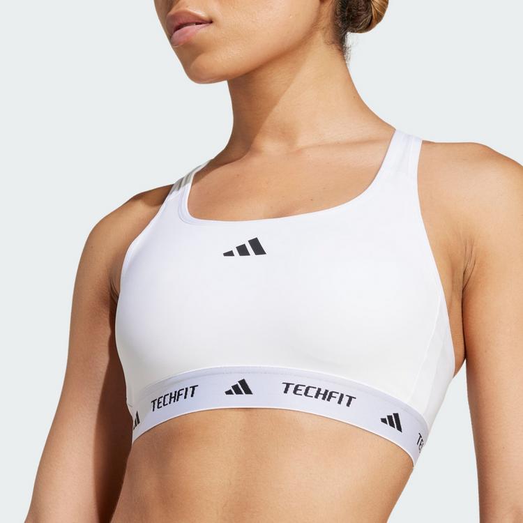 adidas adidas TECHFIT Sport-BH BH Damen - White - 1 | SportScheck