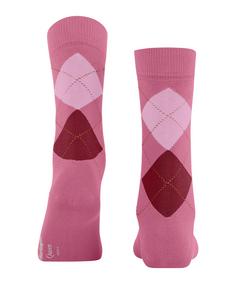 Rückansicht von Burlington Queen SO Freizeitsocken Damen tea rose (8847)