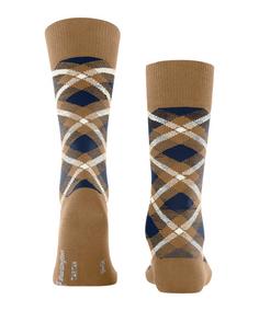 Rückansicht von Burlington Tartan SO Freizeitsocken Herren auburn (5153)