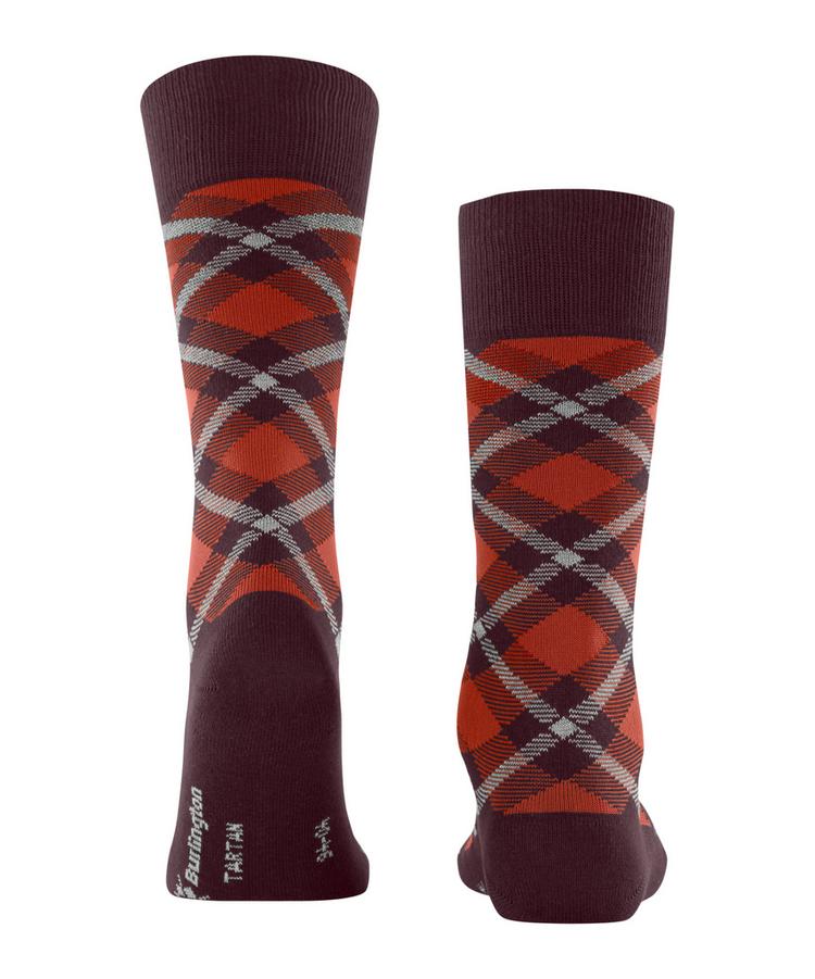 Burlington Burlington Tartan SO Socken Herren - rose/black (8376) - 0 | SportScheck