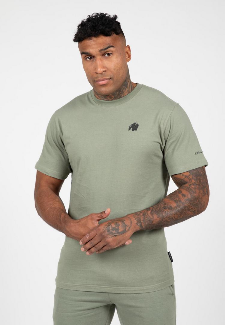 Gorilla Wear Gorilla Wear Leon Funktionsshirt Herren - Green - 0 | SportScheck