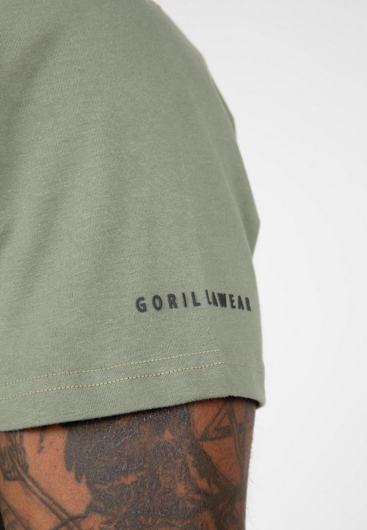 Gorilla Wear Gorilla Wear Leon Funktionsshirt Herren - Green - 0 | SportScheck