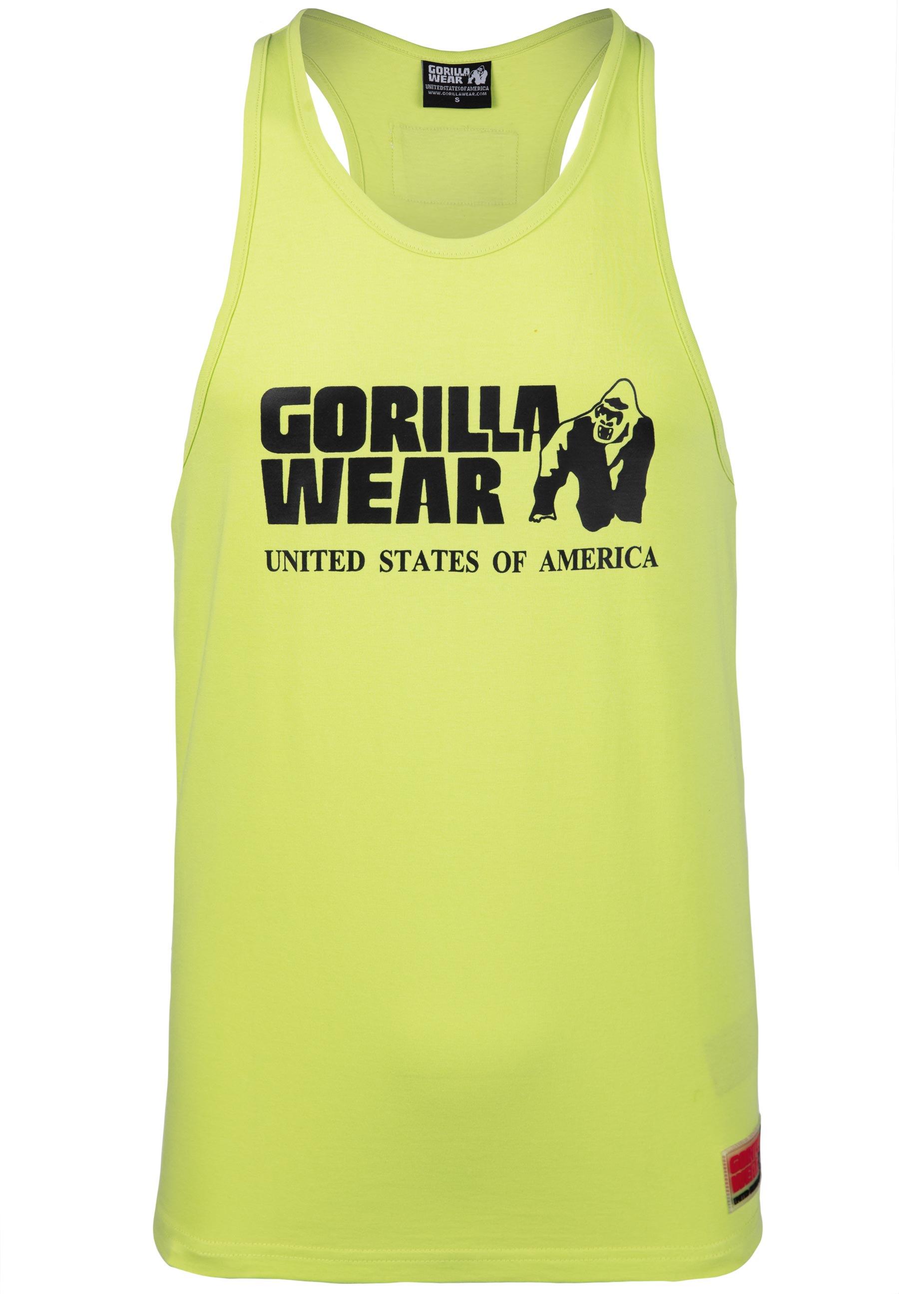 Gorilla Wear Printshirt Herren - Wild Lime