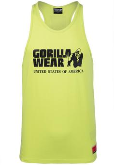 Gorilla Wear Printshirt Herren Wild Lime