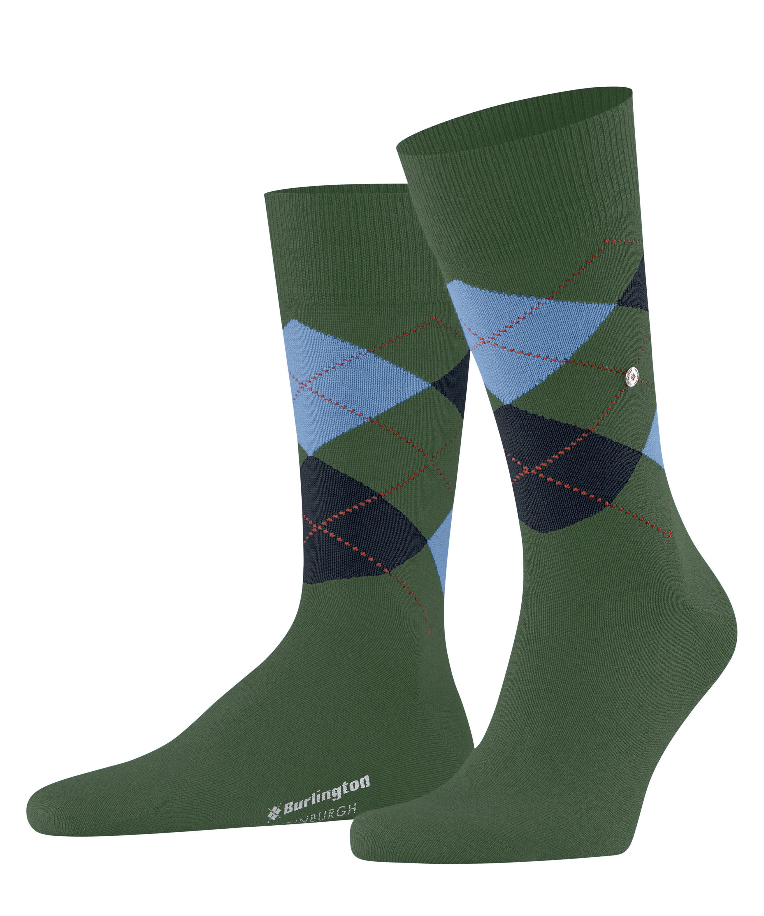 Burlington Edinburgh SO Socken Herren - asparagus (7045)