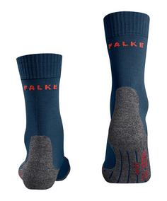 Rückansicht von Falke TK2 Explore Laufsocken Herren stone blue (6599)