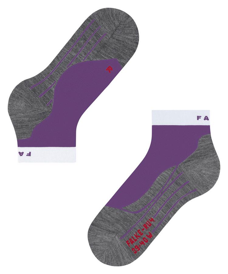 Falke Falke RU4 Endurance Short Socken Damen - plum (8028) - 3 | SportScheck
