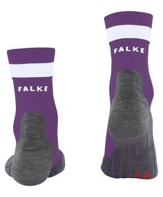 Rückansicht von Falke RU4 Endurance Laufsocken Damen plum (8028)