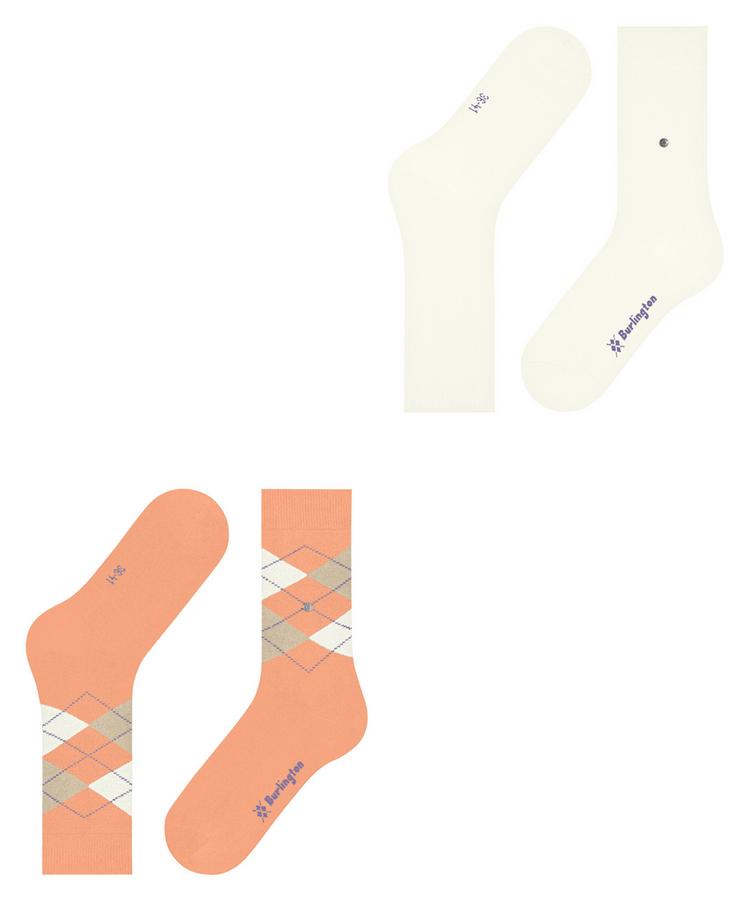 Burlington Burlington Everyday Mix SO 2-Pack Socken Damen - peach (8766) - 2 | SportScheck