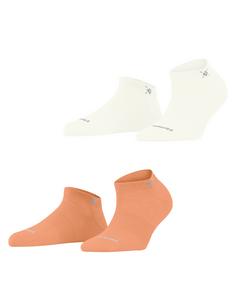 Burlington Everyday SN 2-Pack Freizeitsocken Damen peach (8766)