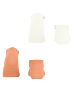 Rückansicht von Burlington Everyday SN 2-Pack Freizeitsocken Damen peach (8766)