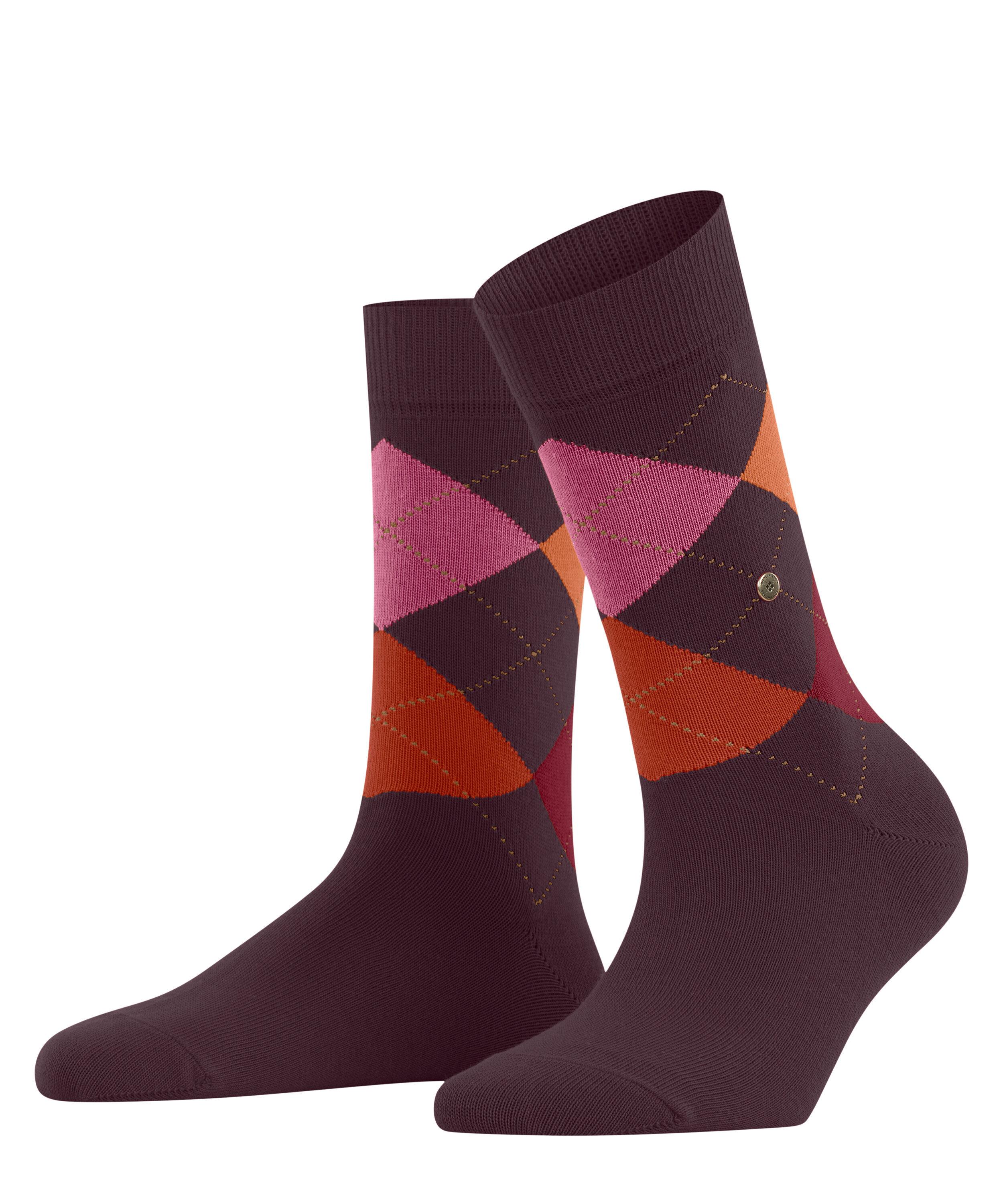 Burlington Queen SO Socken Damen - rose/black (8376)