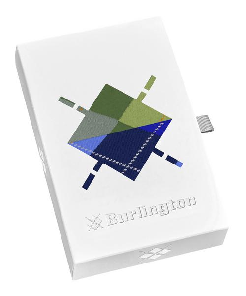 Rückansicht von Burlington Basic Gift Box Argyle 2-Pack SO Freizeitsocken Herren metal (0079)