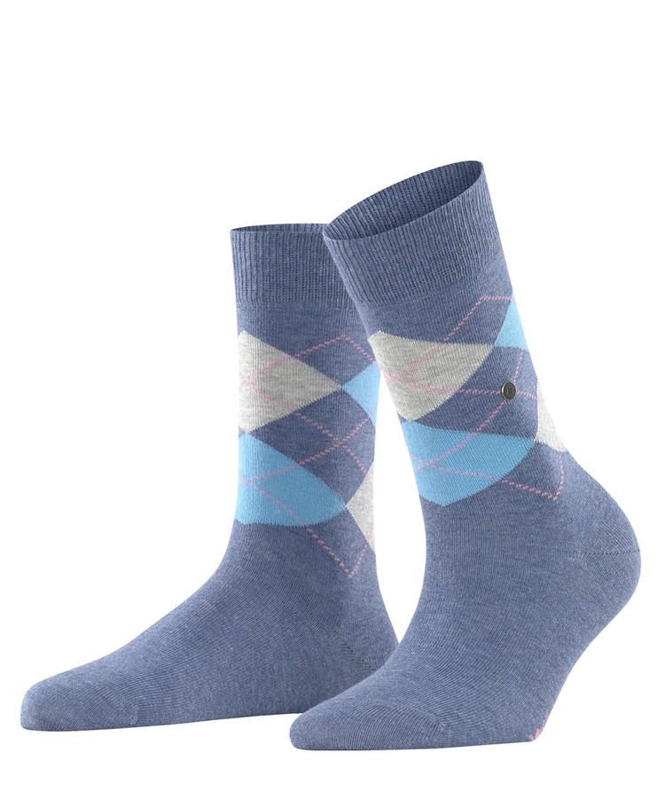 Burlington Burlington Basic Gift Box Argyle 2-Pack SO Socken Damen - metal (0079) - 2 | SportScheck