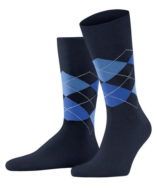 Rückansicht von Burlington Basic Gift Box Argyle 2-Pack SO Freizeitsocken Herren sortiment (0300)