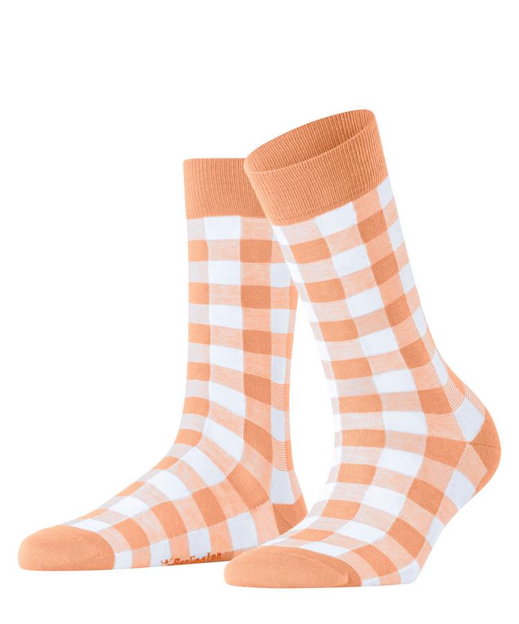 Burlington Burlington Vichy SO Socken Damen - peach (8766) - 0 | SportScheck