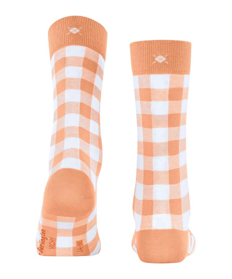 Burlington Burlington Vichy SO Socken Damen - peach (8766) - 0 | SportScheck