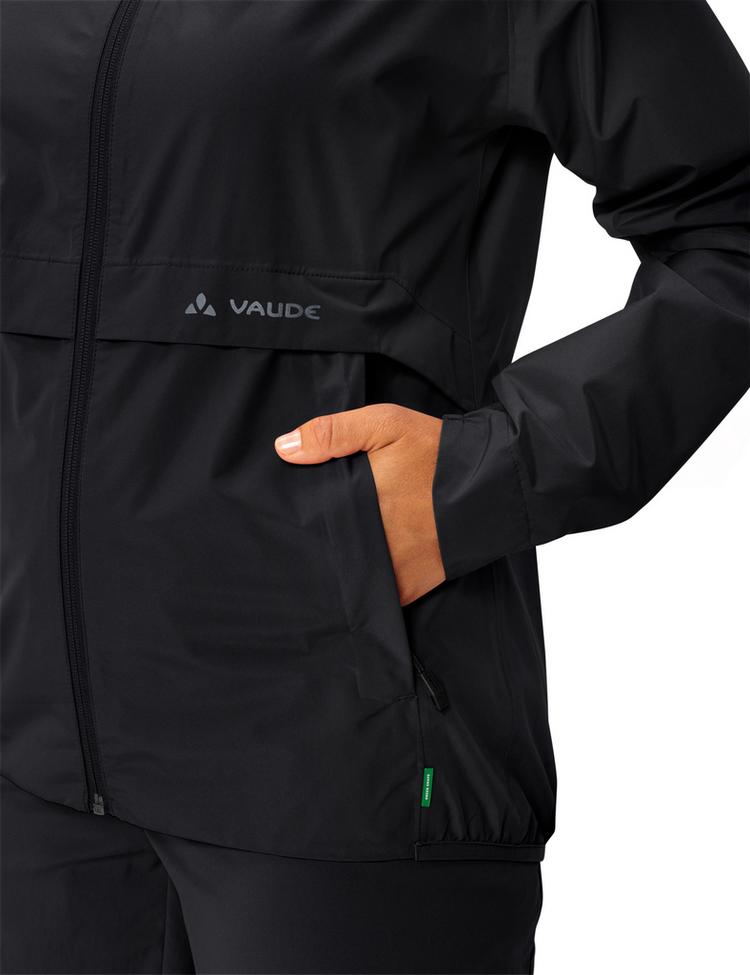 VAUDE VAUDE Women's Loamer Rain Jacket Fahrradjacke Damen - black - 0 | SportScheck