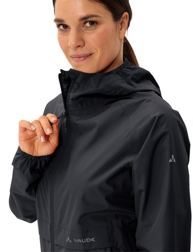 VAUDE VAUDE Women's Loamer Rain Jacket Fahrradjacke Damen - black - 1 | SportScheck