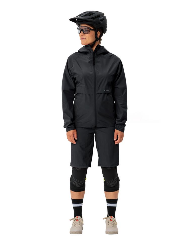 VAUDE VAUDE Women's Loamer Rain Jacket Fahrradjacke Damen - black - 2 | SportScheck
