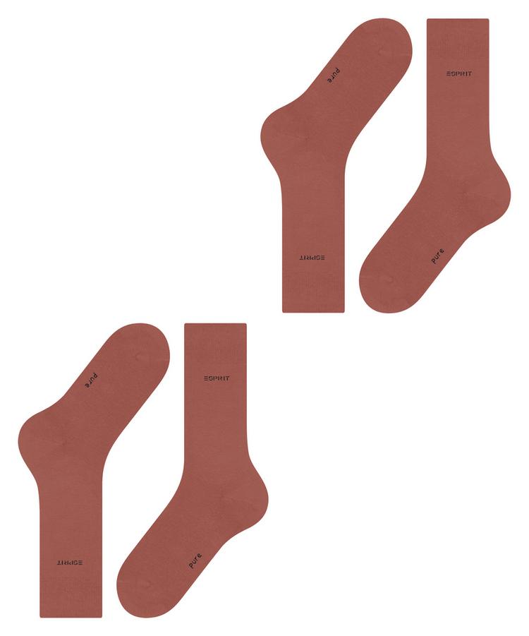 ESPRIT ESPRIT Basic Uni SO 2-Pack Socken Herren - tabasco (5266) - 2 | SportScheck
