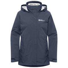 Jack Wolfskin ROTWAND 3IN1 JKT W Doppeljacke Damen graphite