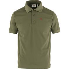 FJÄLLRÄVEN Crowley Piqué T-Shirt Herren Oliv