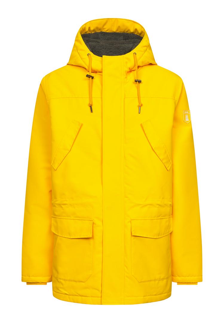 Derbe Derbe Festholm Winterjacke Herren - lemon chrome/lava smoke - 0 | SportScheck